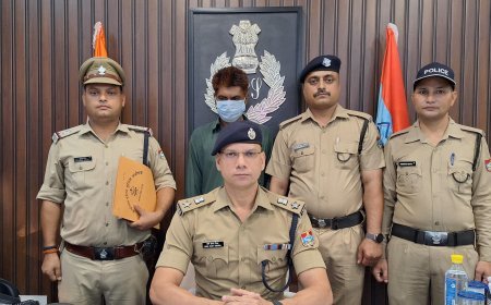 एसएसपी मणिकांत मिश्रा का अपराधियों के विरुद्ध कड़ा रुख: पत्नी के हत्यारा मात्र  24 घंटे में गिरफ्तार*