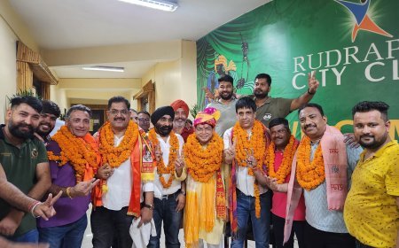 सिटी क्लब चुनाव में सभी विजय प्रत्याशी को विधायक शिव अरोरा ने शुभकामनायें दी