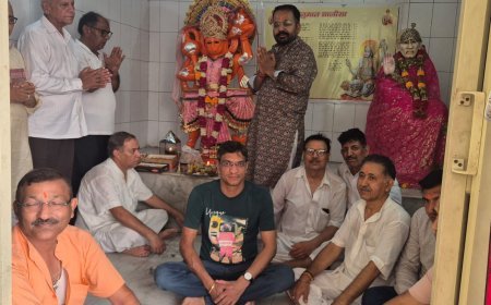 नगर निगम कार्यालय के सामने हाइडिल कालोनी में स्थित श्री सिद्धेश्वर महादेव मंदिर में आज 15 वाँँ वार्षिकोत्सव विभिन्न धार्मिक