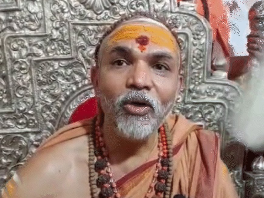 शंकराचार्य अविमुक्तेश्वरानंद बोले- गोमाता हमारे आस्था का केंद्र:दिल्ली की दुकानों में गोमांस बिकना निंदनीय, बोटी-बोटी कटते नहीं देख सकते