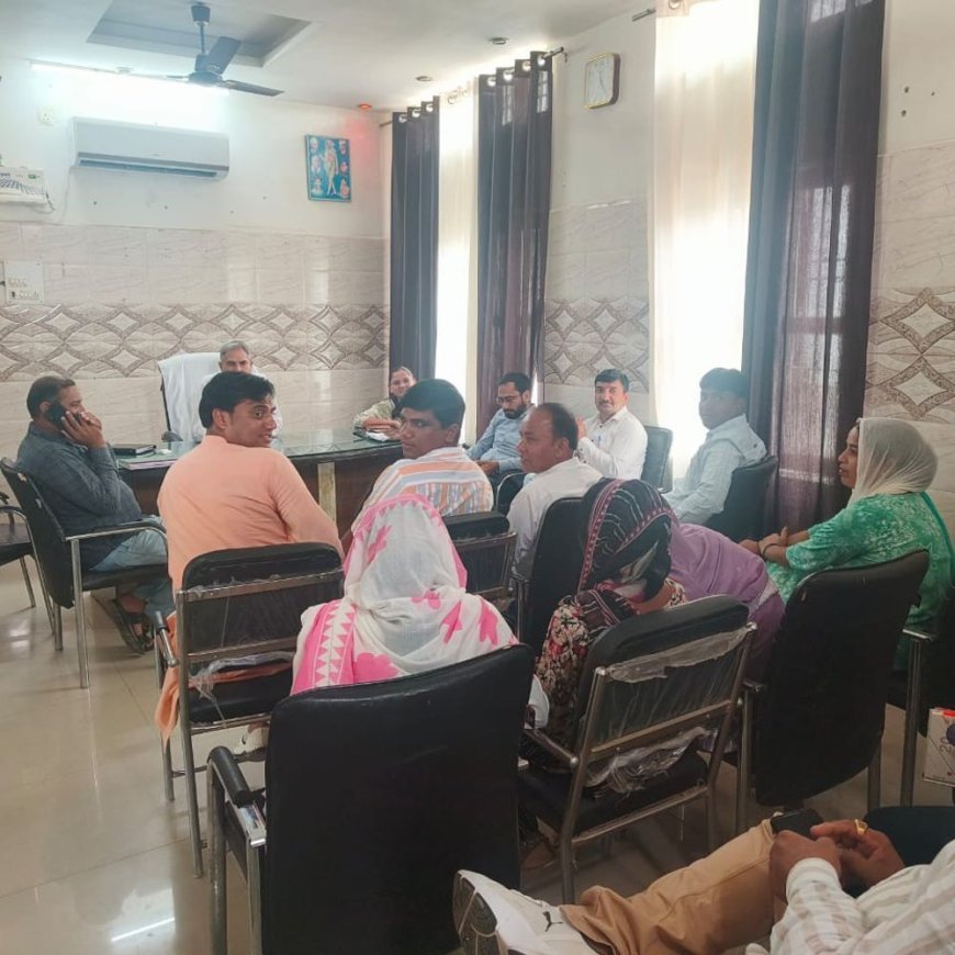 जुलाना नगरपालिका की बैठक में विवाद:8 पार्षदों का प्रोसिडिंग रजिस्टर पर साइन से इनकार, वाइस चेयरमैन ने जताई आपत्ति