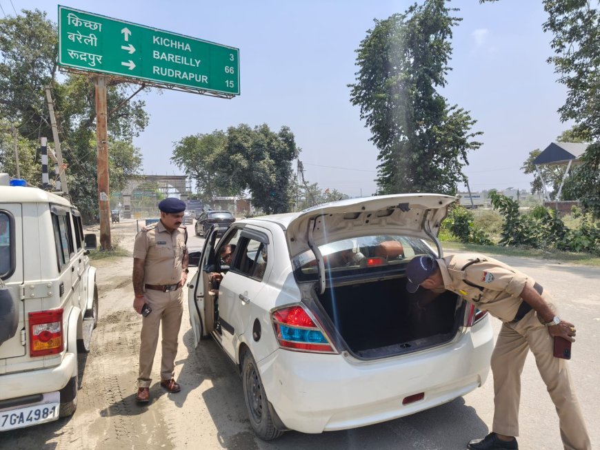 *एसएसपी मणिकांत मिश्रा के निर्देशानुसार संपूर्ण जनपद में वृहद स्तर पर चलाया गया वाहन चेकिंग अभियान*