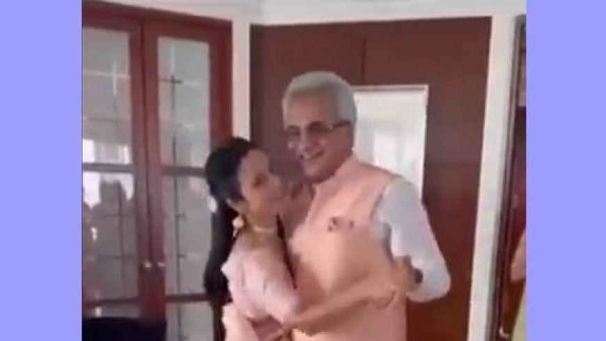 शादी के जश्न में डांस करते दिखे महुआ और पिनाकी मिश्रा, वीडियो हुआ वायरल