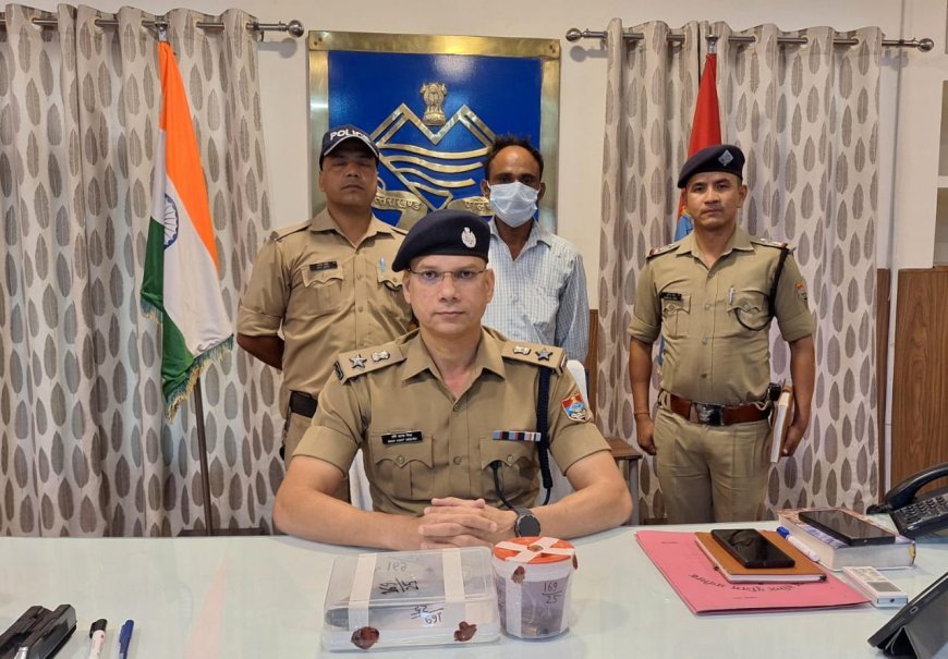 माननीय मुख्यमंत्री पुष्कर सिंह धामी के अपराध मुक्त उत्तराखंड के लक्ष्य को पूरा करने में उधमसिंहनगर पुलिस लगातार सक्रिय है।*