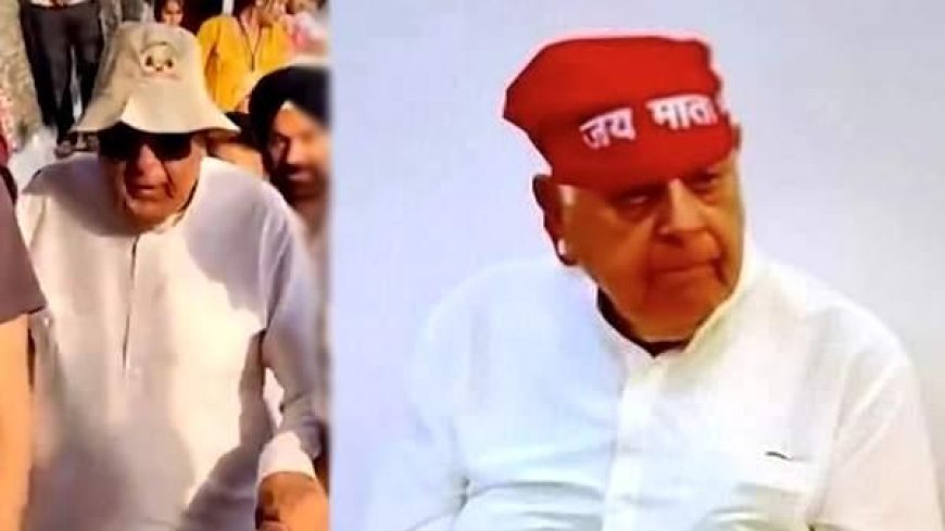 माता वैष्णो के दरबार में फारूक अब्दुल्ला, कहा- उम्मीद है दुआ कबूल होगी