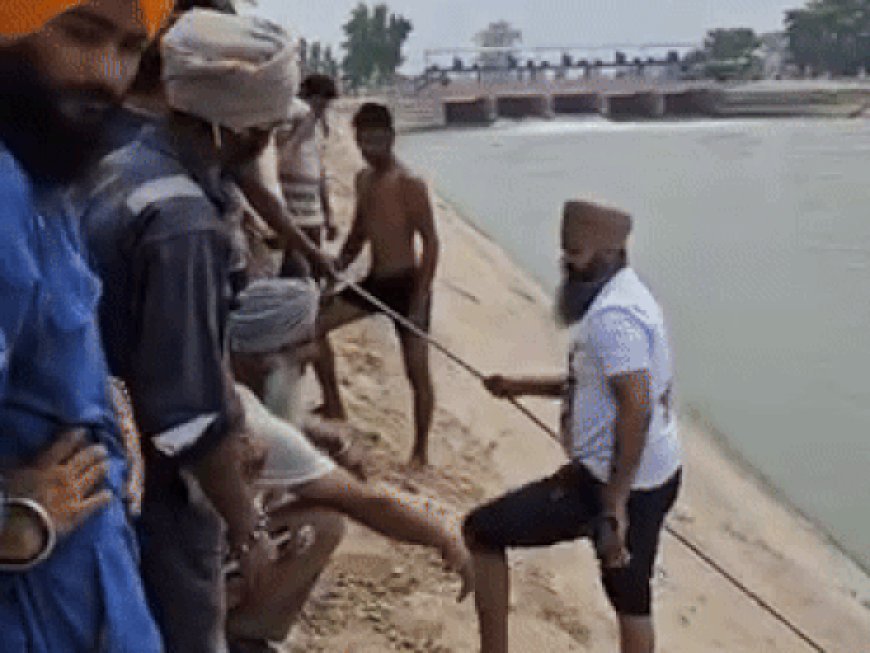 करनाल में मूनक हैड के पास मिला शव:बांसा गांव के युवकों ने नहर में बहते देखा; मृतक की नहीं हुई पहचान
