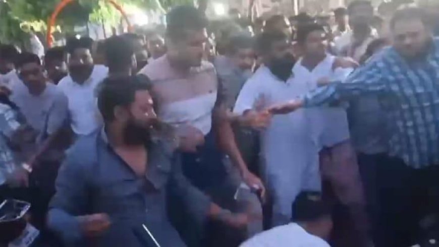 भोपाल में कांग्रेस कार्यकर्ताओं के बीच चले लात-घूंसे, जिला अध्यक्ष की दावेदारी को लेकर टकराव