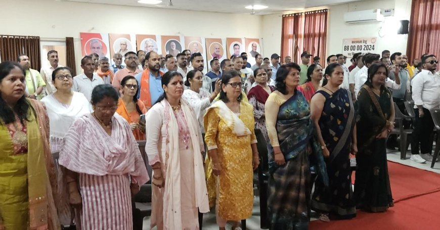 डॉ श्यामा प्रसाद मुखर्जी के बलिदान दिवस पर भाजपा कार्यालय में हुआ कार्यक्रम आयोजन!*