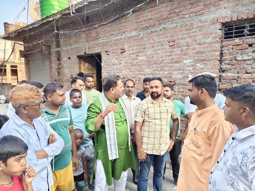 महापौर विकास शर्मा शहर की विद्युत व्यवस्था का लिया जायजा
