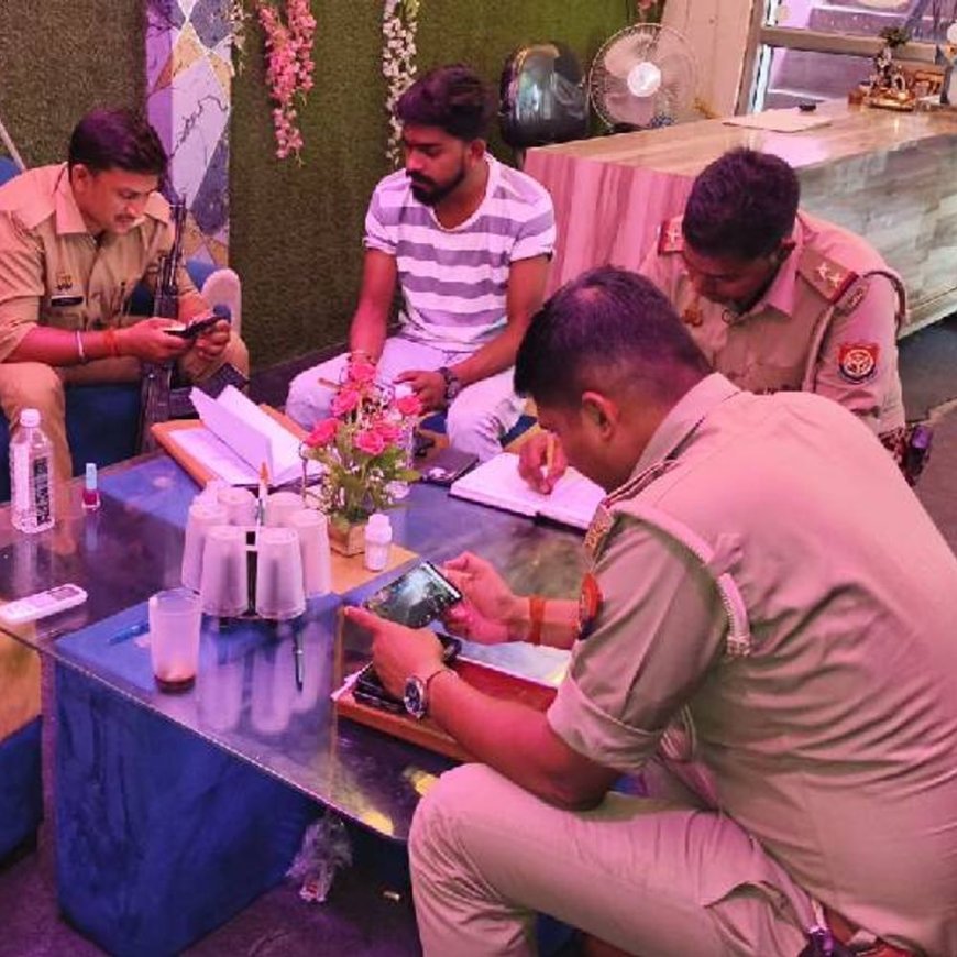 लखनऊ में रेस्टोरेंट में तोड़फोड़:पीड़ित ने हवाई फायरिंग का लगाया आरोप, सीसीटीवी में दिखे संदिग्ध