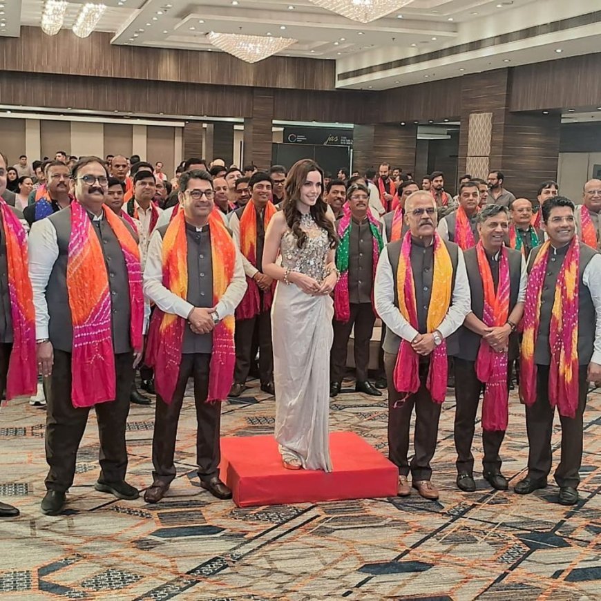 जयपुर में जस-2025 प्रीमियम बी2बी शो 4 जुलाई से:तीन दिवसीय कार्यक्रम का उपमुख्यमंत्री दीया कुमारी करेंगी उद्घाटन; रंगीन रत्नों और जड़ाऊ गहनों का सजेगा संसार