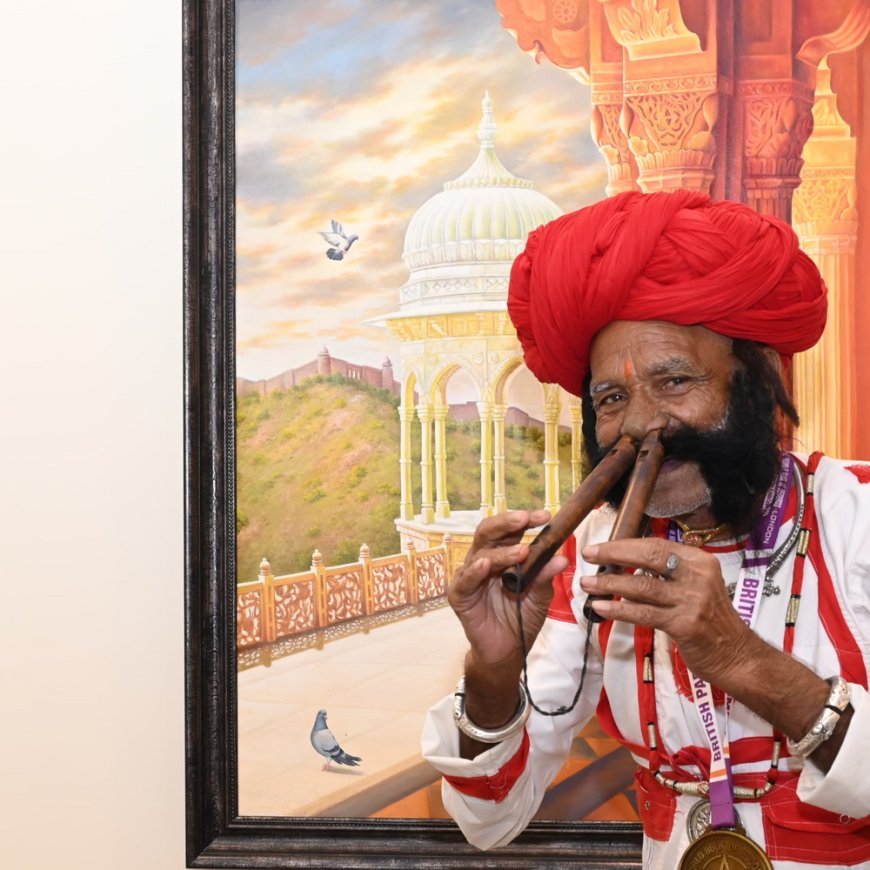 नाक से अलगोजा बजाने वाले रामनाथ चौधरी होंगे सम्मानित:राज्य सरकार करेंगी सम्मानित, उपमुख्यमंत्री बोलीं- केंद्र सरकार को भी भजेंगे सिफारिश