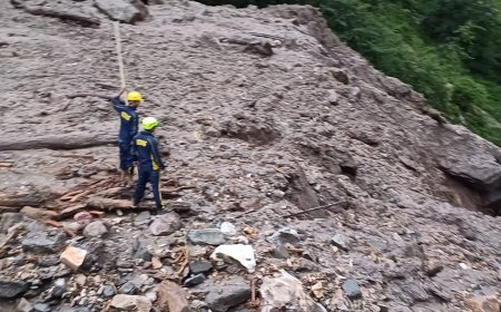 सिलाई बैंड के पास भूस्खलन अपडेट