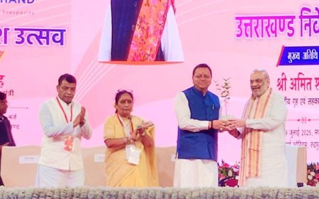 केंद्रीय गृह व सहकारिता मंत्री अमित शाह ने रुद्रपुर को 187 करोड़ के विकास कार्यों की दी सौगात