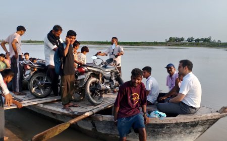 मुख्य विकास अधिकारी दिवेश शाशनी ने किया कोपा मुनस्यारी के अति दुर्गम पोलिंग बूथ का निरीक्षण, मोटरसाइकिल और नाव के सहारे पहुँचे मतदान स्थल*