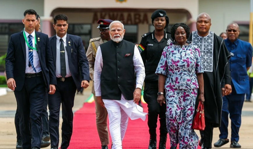 PM Modi Trinidad Visit | प्रधानमंत्री त्रिनिदाद और टोबैगो के दौरे पर, कांग्रेस ने किया इंदिरा की 1968 की यात्रा का उल्लेख
