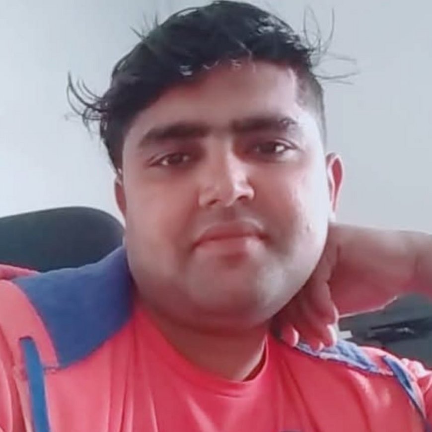 महेंद्रगढ़ में एक बच्ची के पिता की मौत:खेत में मोटर चलाते वक्त अचानक लगा करंट, खेती का काम करता था