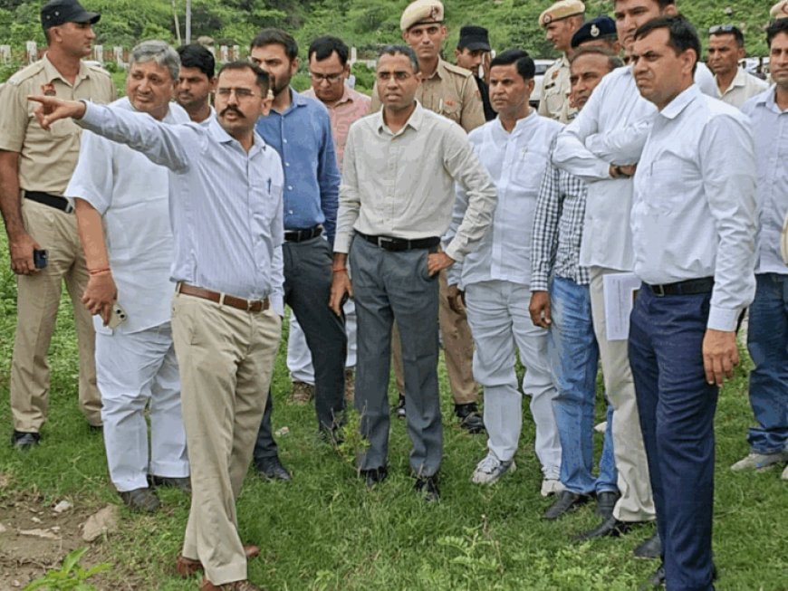 नूंह में बृजमंडल जलाभिषेक यात्रा:DC–SP ने यात्रा के मार्ग का लिया जायजा,पंच-सरपंचों के साथ भी बैठक,ड्रोन से होगी निगरानी