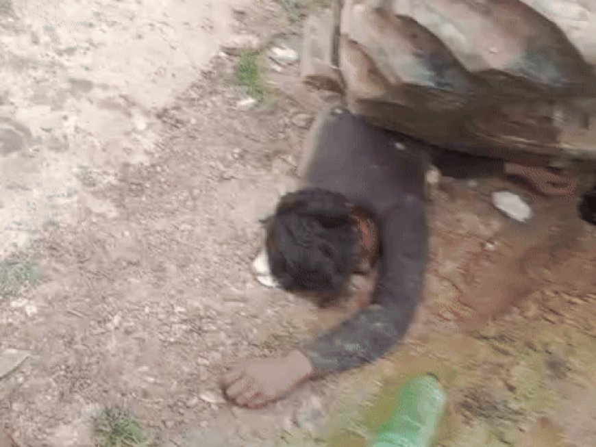 नूंह में ट्रैक्टर के नीचे दबने से युवक की मौत:पीछे से आ रहे तेज रफ्तार ट्रैक्टर ने मारी टक्कर; 3 बच्चों का पिता