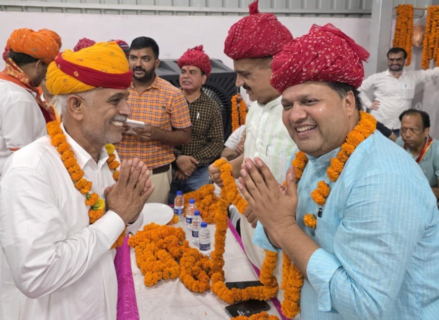 मारवाड़ी समाज ने अमरनाथ यात्रियों का किया भव्य स्वागत