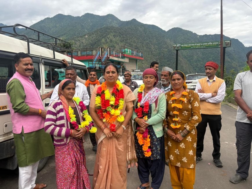 पंचायत चुनावमें भाजपा ने पेश की नारी सशक्तिकरण की मिसाल,