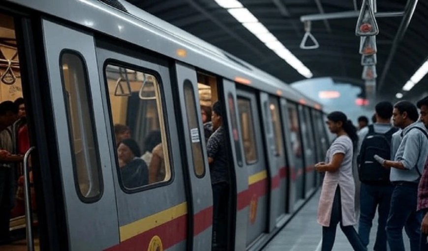 गाजियाबाद में मेट्रो का नया दौर, ब्लू, रेड और पिंक लाइन से अब हर कोना होगा कनेक्ट, यह है DMRC की प्‍लानिंग