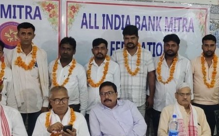 बैंक मित्र दिवस मनाया:जयपुर में 11 राज्यों के 350 प्रतिनिधियों ने लिया अखिल भारतीय बैंक मित्र महाअधिवेशन में हिस्सा