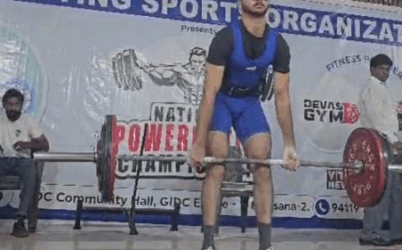 सोनीपत में मां-बेटे ने जीते 6 गोल्ड:पहली बार नेशनल पावरलिफ्टिंग में लिया हिस्सा, गुजरात में हुई चैंपियनशिप, एक महीने की तैयारी में बनाया रिकॉर्ड