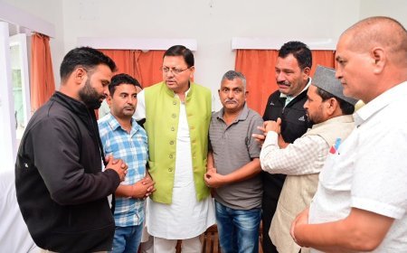 पीड़ितों की आँखों में उम्मीद जगा गए सीएम*