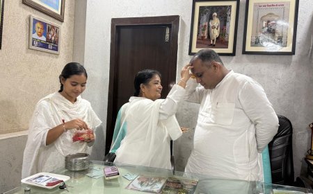 रुद्रपुर - रक्षाबंधन का पावन पर्व पर हर्षोल्लास के साथ मनाया गया