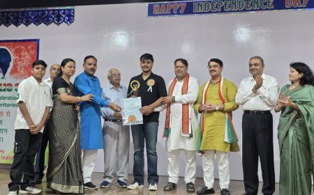 आर.ए.एन. पब्लिक स्कूल, रुद्रपुर में स्वतंत्रता दिवस और मेधावी सम्मान समारोह का आयोजन