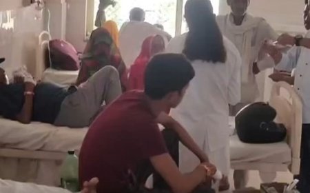 RBM अस्पताल में रोजाना पहुंच रहे ढाई हजार मरीज:मौसमी बीमारियों से बढ़ी मरीजों की संख्या, अस्पताल में बेड की भी कमी