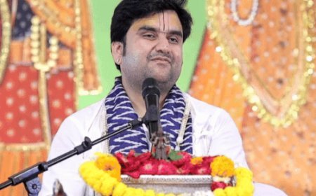 पंडित इंद्रेश उपाध्याय बोले- कर्म करें, भगवान भरोसे नहीं रहें:7 दिवसीय श्रीमद् भागवत कथा का समापन, 20 को होगा भंडारा