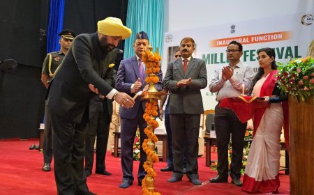 महामहिम राज्यपाल ने श्री अन्न महोत्सव कार्यक्रम में बतौर मुख्यातिथि के रूप में प्रतिभाग किया