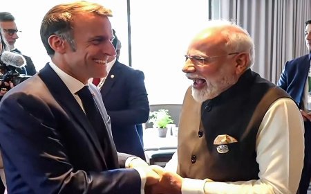 PM मोदी ने अपने दोस्त मैक्रों से की फोन पर बात, यूक्रेन और पश्चिम एशिया तनाव पर हुई बात