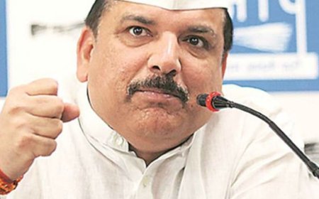 केंद्र सरकार नया कानून सरकारें गिराने के लिए बना रही:सांसद संजय सिंह बोले- बिल को लेकर बनाई JPC में AAP शामिल नहीं होगी