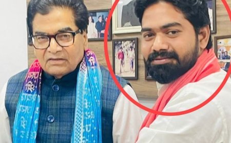 रंगदारी मामले में समाजवादी छात्र नेता गिरफ्तार:प्रयागराज में ठेकेदार से 5 लाख की मांग, धमकी देने का आरोप