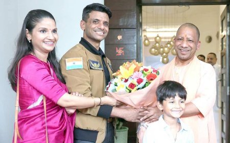 यूपी में अंतरिक्ष यात्री शुभांशु शुक्ला के नाम पर छात्रवृत्ति : मुख्यमंत्री आदित्यनाथ