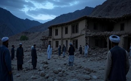 अफ़ग़ानिस्तान में 5.6 तीव्रता का भूकंप, हिंदूकुश क्षेत्र में भी महसूस किए गए झटके