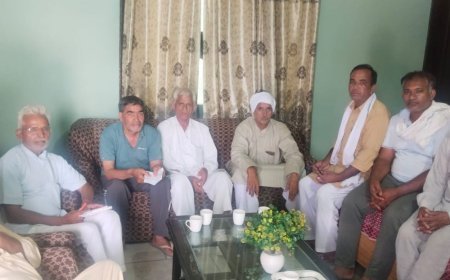 उकलाना में किसान सभा की कमेटी का गठन:बिठमड़ा में इंद्र सिंह धतरवाल बने प्रधान, जलभराव की समस्या पर आक्रोश