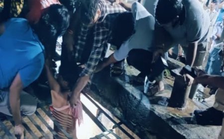शराब के नशे में कुएं में कूदा व्यक्ति, मौत:पुलिस व आमजन ने करीब डेढ़ घंटे की मशक्कत कर बाहर निकाला
