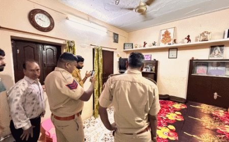प्रतापगढ़ में एक रात में 5 घरों को बनाया निशाना:एक घर से 12 लाख रुपए की नगदी चोरी का अनुमान, उदयपुर गया था परिवार