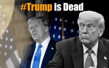 सोशल मीडिया पर क्यों ट्रेंड हो रहा है Trump is Dead?