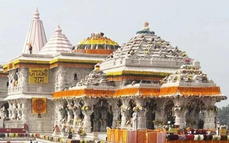 Ayodhya : राम मंदिर में होगा ध्वजारोहण समारोह, राष्ट्रपति और PM मोदी हो सकते हैं शामिल
