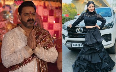 Lucknow इवेंट में गलत तरीके से छूने का मामला, Pawan Singh ने मांगी माफी, Anjali Raghav ने स्वीकार की