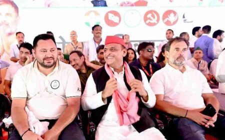 तेजस्वी यादव ने खुद को बताया CM कैंडिडेट, कैसा था राहुल का रिएक्शन?