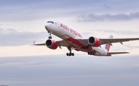 इंदौर आ रही एअर-इंडिया फ्लाइट लौटी, दिल्ली में सेफ लैंडिंग:एयरलाइन बोली- पायलट को इंजन में फायर इंडीकेशन मिला था; 90 यात्री सवार थे