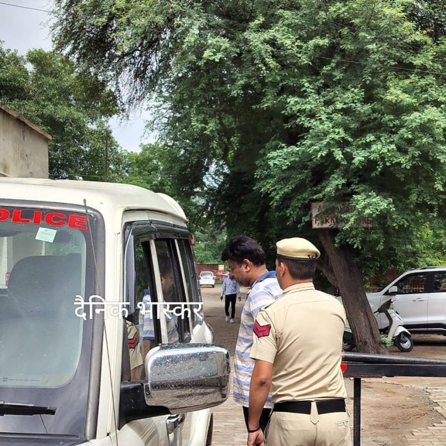 हिसार में एडवोकेट कल्सन को कोर्ट में किया पेश:एक दिन के पुलिस रिमांड पर, सरकारी काम में बाधा और धमकाने का आरोप