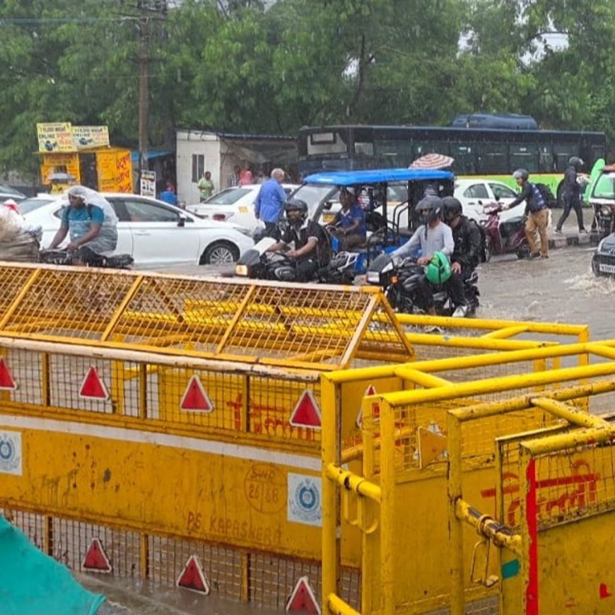 गुरुग्राम में 15 अगस्त पर दिल्ली-हरियाणा बॉर्डर सील:कड़ी चेकिंग के बाद दिल्ली में एंट्री, 4500 जवान सुरक्षा में लगाए, ड्रोन से निगरानी