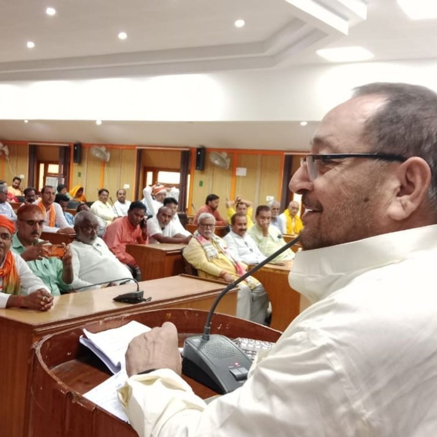 विभाजन विभीषिका स्मृति दिवस पर भाजपा की संगोष्ठी:पूर्व राष्ट्रीय मंत्री विनोद पांडे बोले- नफरत और हिंसा से विस्थापित हुए लाखों लोग